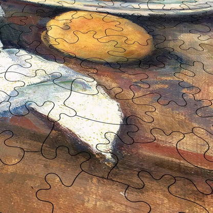 Still Life With Cherries And Peaches Puzzle - PuzzlesPrint