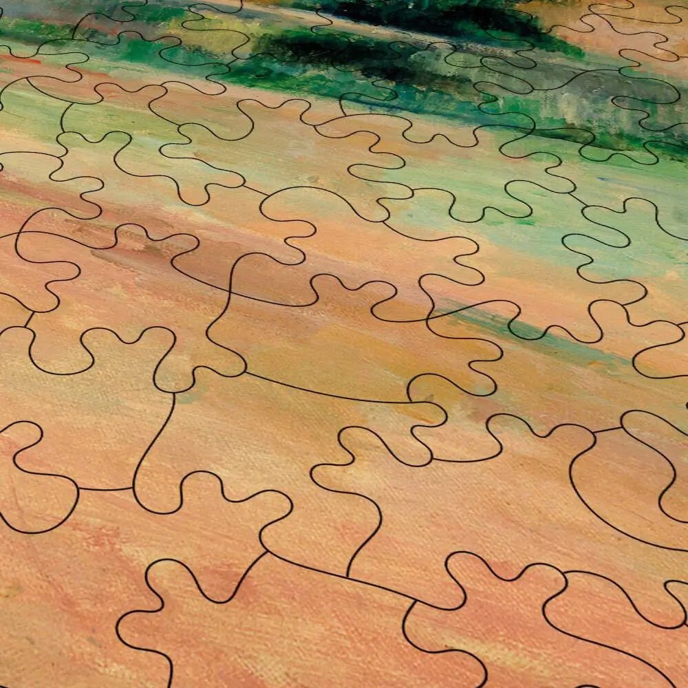 The Bellevue Plain, also called The Red Earth Puzzle - PuzzlesPrint