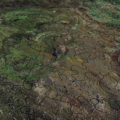 The Gardener - Old Peasant with Cabbage Puzzle - PuzzlesPrint