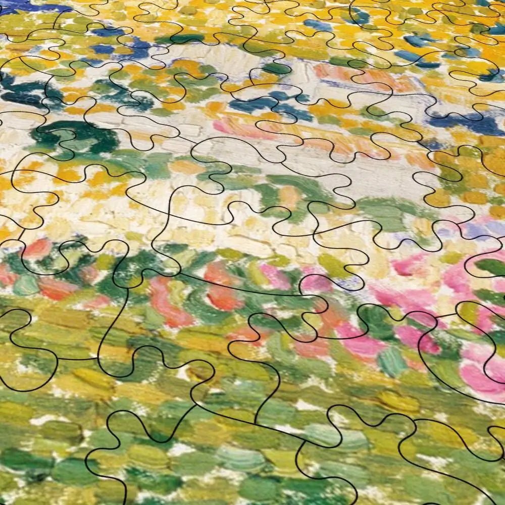 Valley with Fir (Shade on the Mountain) Puzzle - PuzzlesPrint