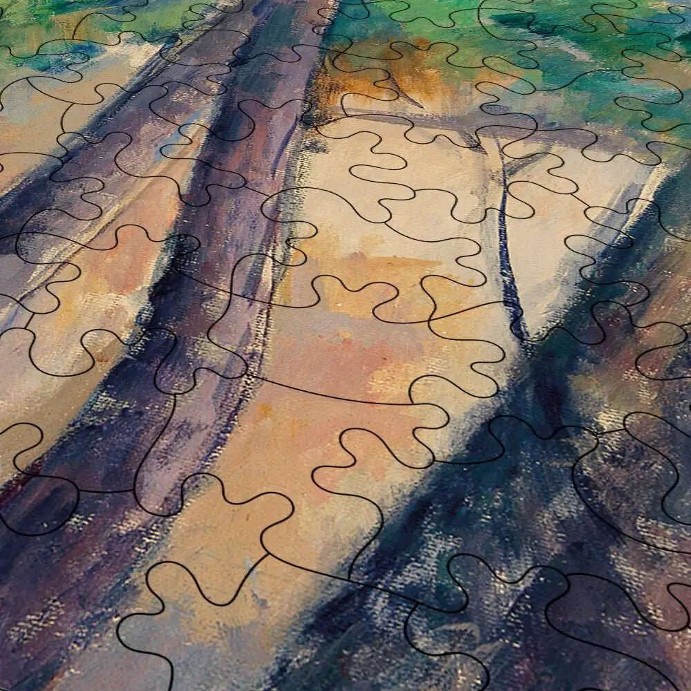 Millstone and Cistern under Trees Puzzle - PuzzlesPrint