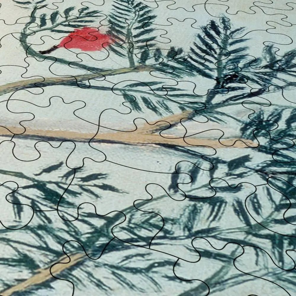 In a Tropical Forest, Struggle between Tiger and Bull Puzzle - PuzzlesPrint