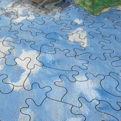 Woman with a Parasol Puzzle - PuzzlesPrint