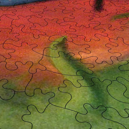 Red Deer II Puzzle - PuzzlesPrint