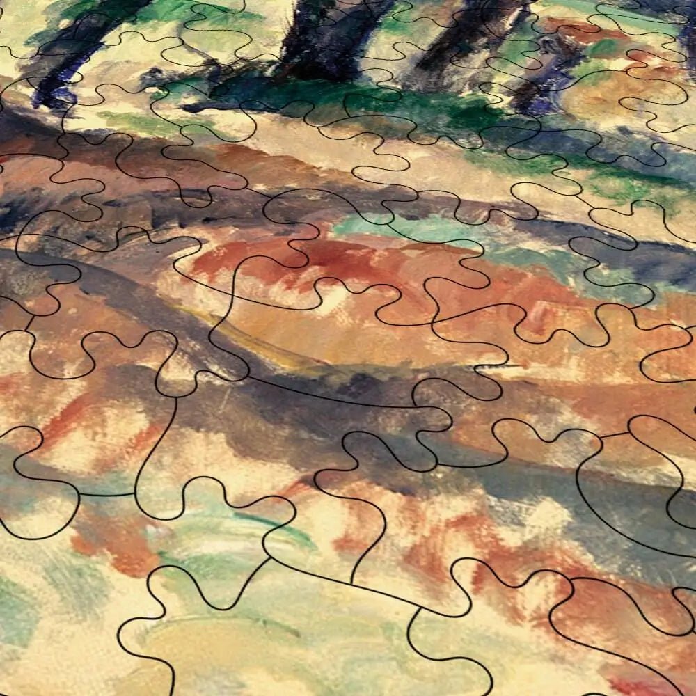 Trees and Houses Near the Jas de Bouffan Puzzle - PuzzlesPrint