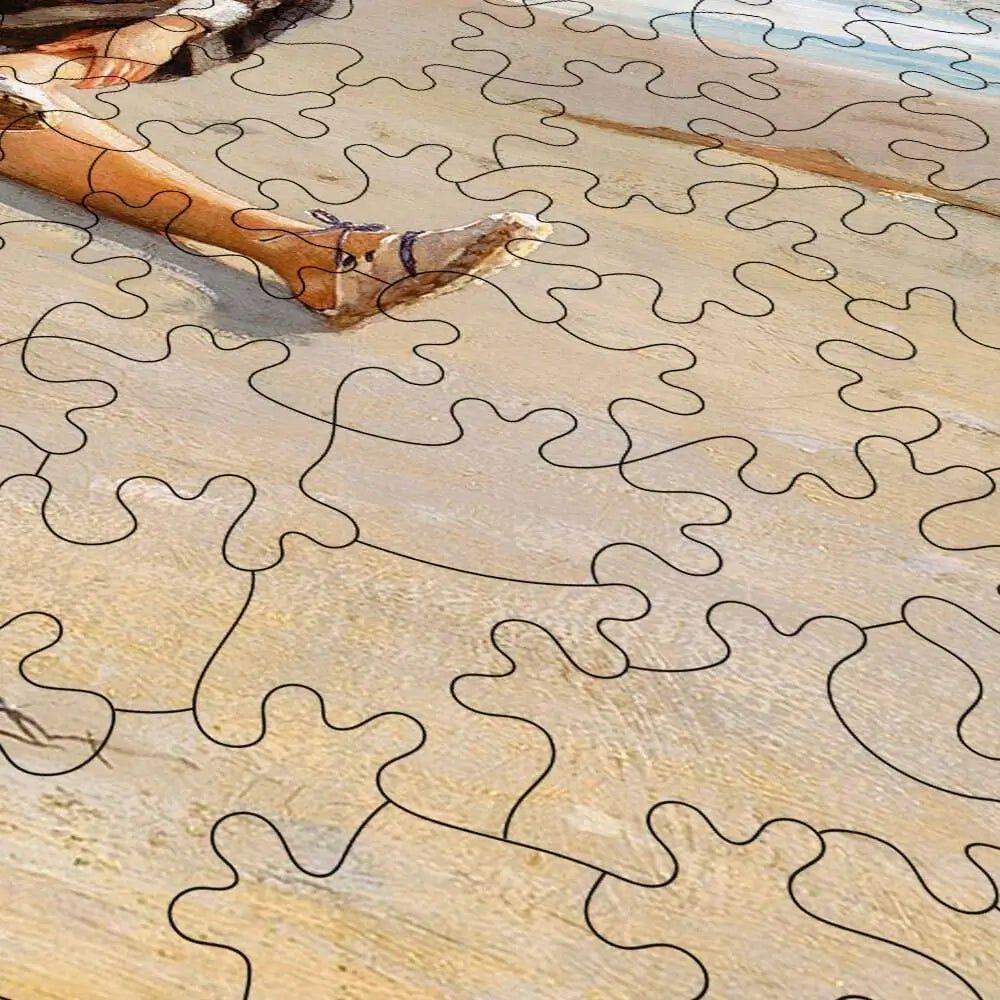 Eagle Head, Manchester, Massachusetts (High Tide) Puzzle - PuzzlesPrint