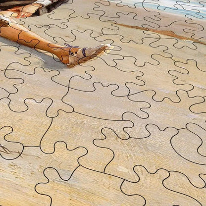 Eagle Head, Manchester, Massachusetts (High Tide) Puzzle - PuzzlesPrint