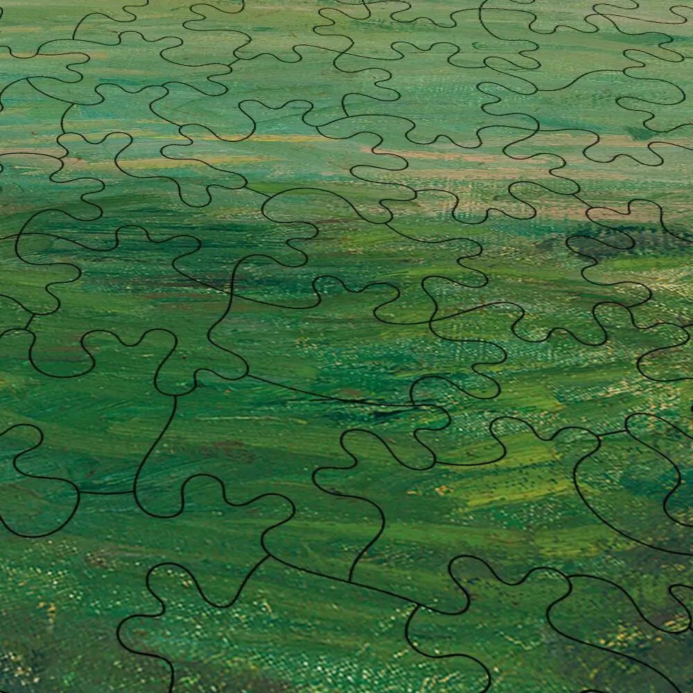 Cliffs at Pourville Puzzle - PuzzlesPrint