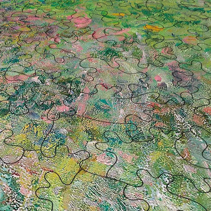 The Cliff Walk at Pourville Puzzle - PuzzlesPrint