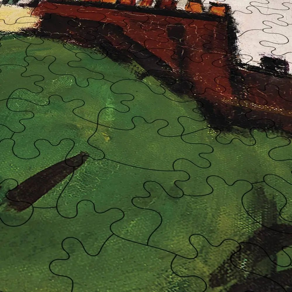 Rooftops and Clouds, Paris Puzzle - PuzzlesPrint