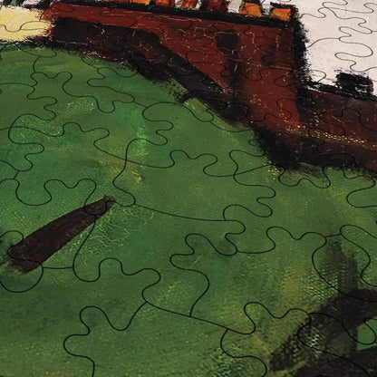 Rooftops and Clouds, Paris Puzzle - PuzzlesPrint