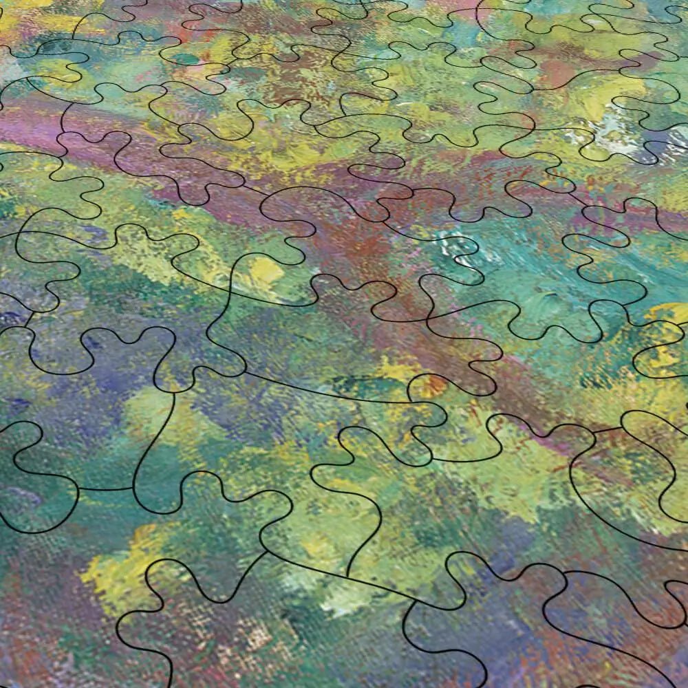 The Artist's Garden at Giverny Puzzle - PuzzlesPrint