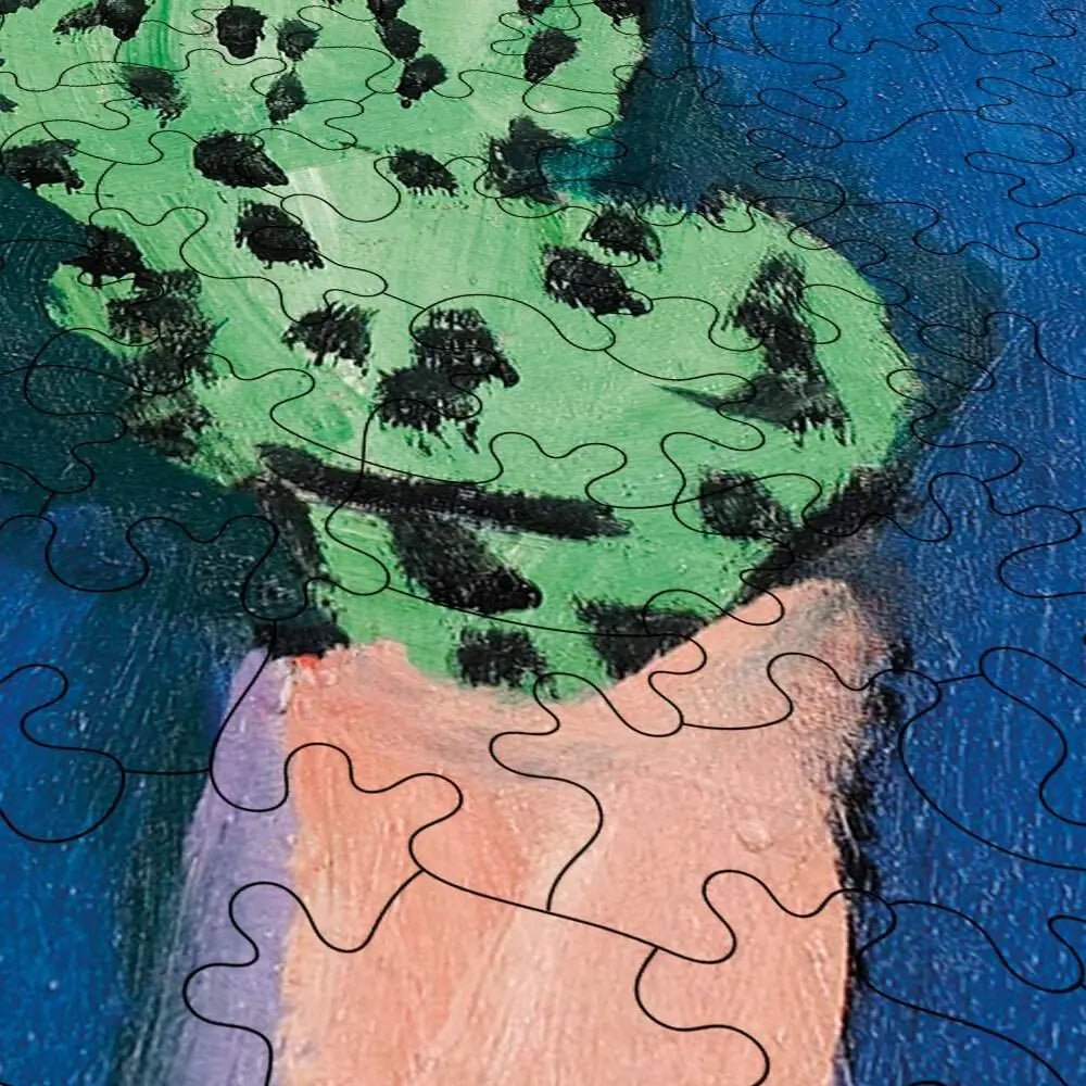 Seated Girl (Franzi Fehrmann) Puzzle - PuzzlesPrint