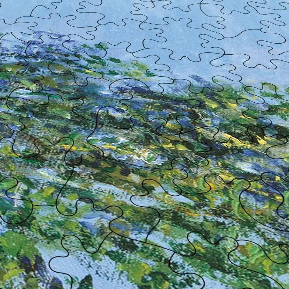 View of Vétheuil Puzzle - PuzzlesPrint