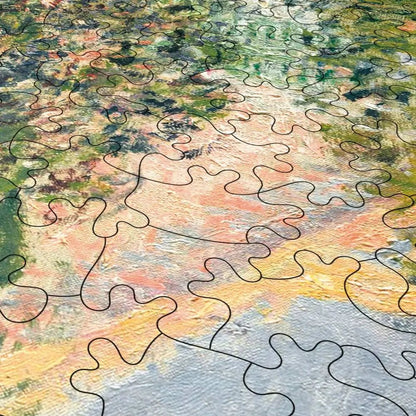 Camille Monet in the Garden at Argenteuil Puzzle - PuzzlesPrint