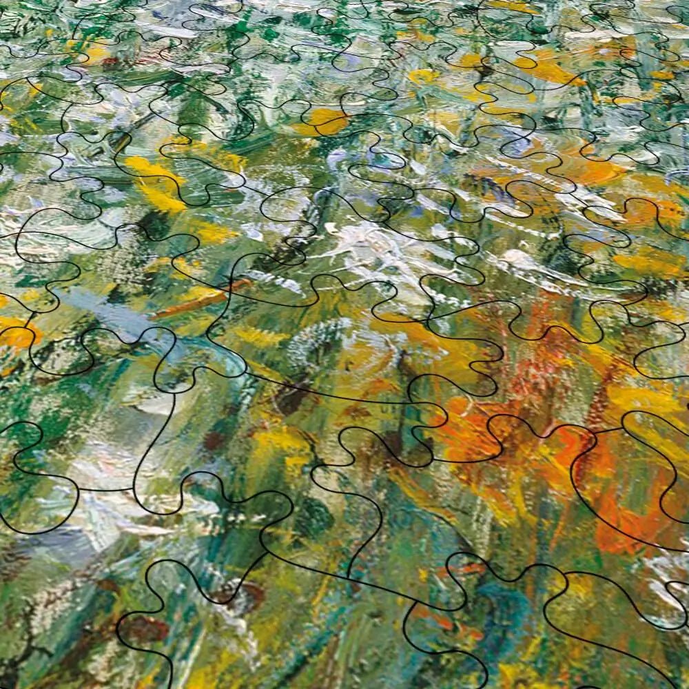 Île aux Fleurs near Vétheuil Puzzle - PuzzlesPrint