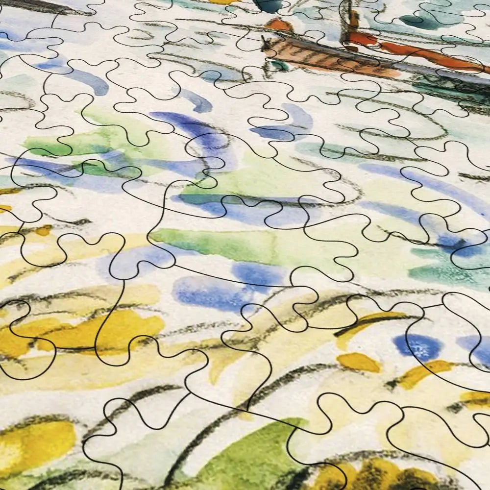 Morlaix, Entrance of the River Puzzle - PuzzlesPrint