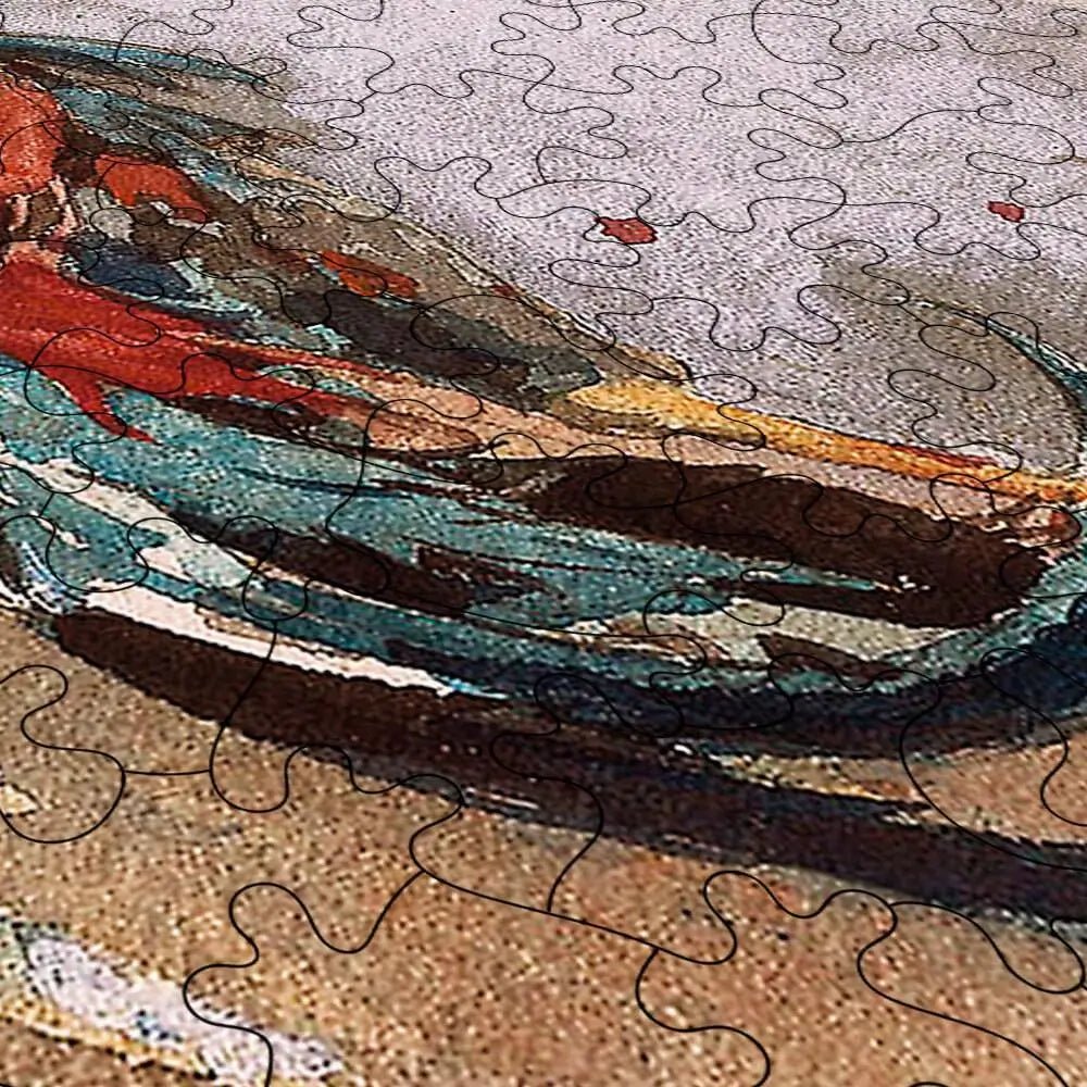 The Cock Fight Puzzle - PuzzlesPrint