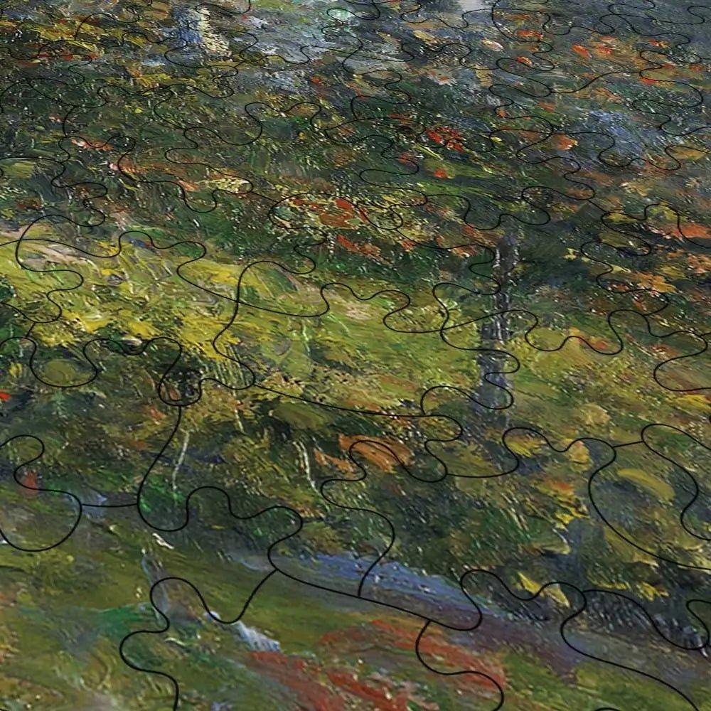 View of Saint - Ouen - l’Aumône Puzzle - PuzzlesPrint