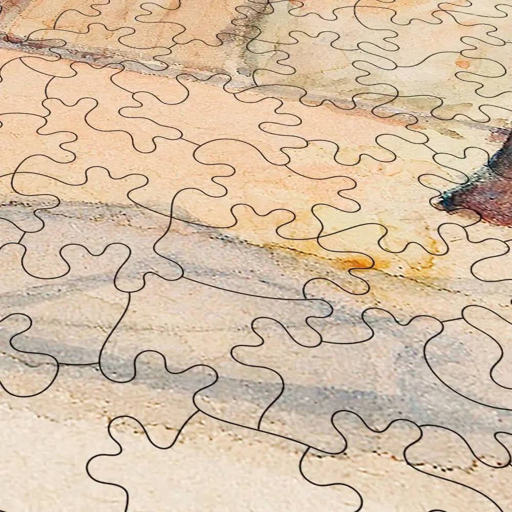 Tahitian Hut Puzzle - PuzzlesPrint