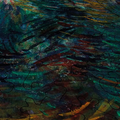 The Auvers Valley on the Oise River Puzzle - PuzzlesPrint