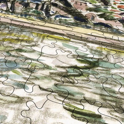 Paris, Le Place Dauphine Puzzle - PuzzlesPrint