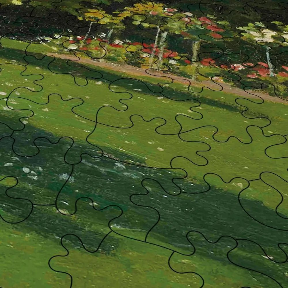 Woman in the Garden Puzzle - PuzzlesPrint