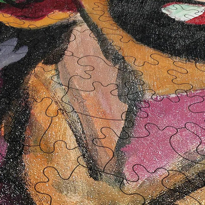 Girl in White Chemise Puzzle - PuzzlesPrint