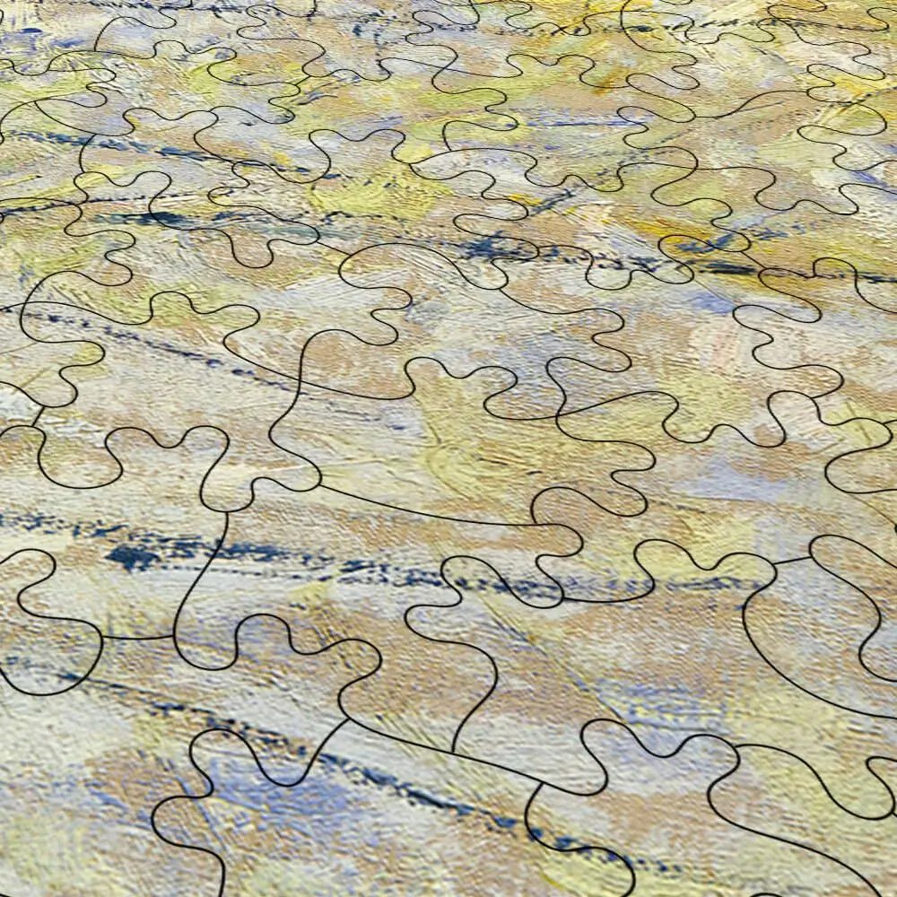 Woman Seated under the Willows Puzzle - PuzzlesPrint