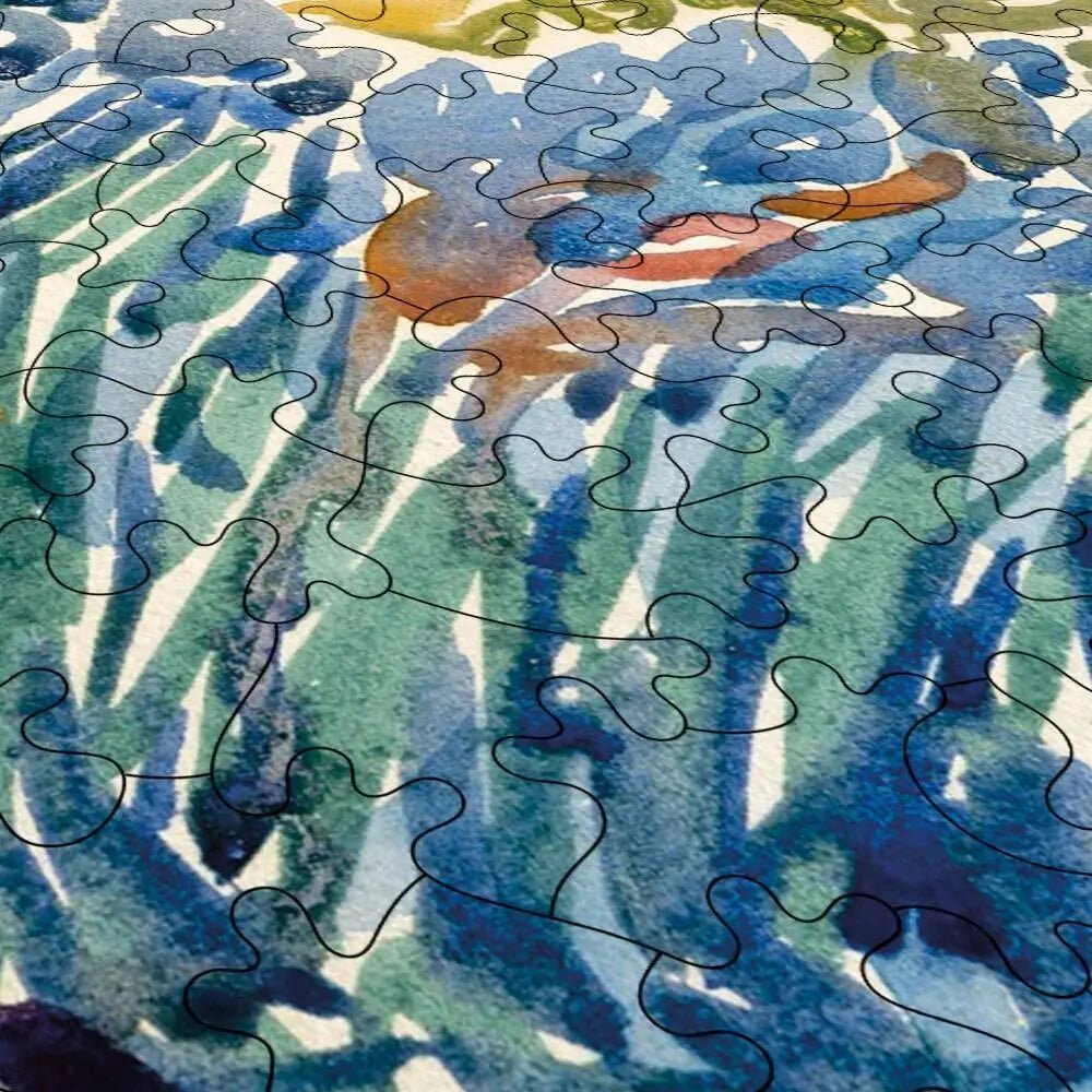 The Artist's Garden at Saint - Clair Puzzle - PuzzlesPrint