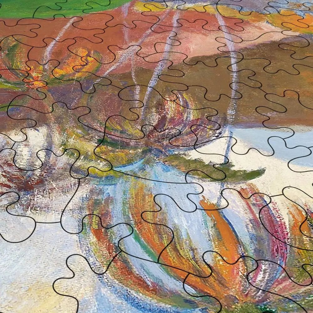 Tahitian Landscape Puzzle - PuzzlesPrint