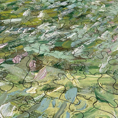 River Bank in Springtime Puzzle - PuzzlesPrint