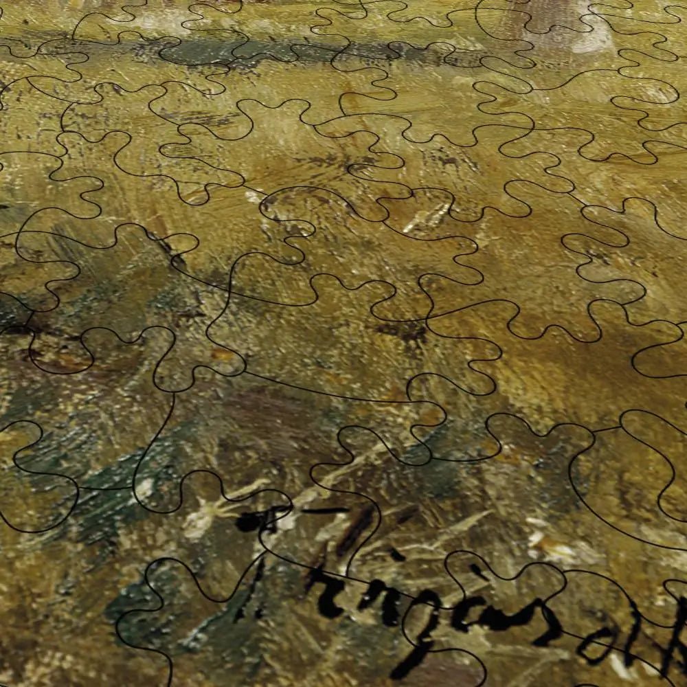 Countryside near Grez - sur - Loing Puzzle - PuzzlesPrint