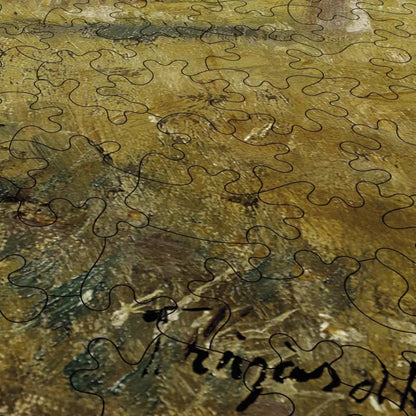 Countryside near Grez - sur - Loing Puzzle - PuzzlesPrint