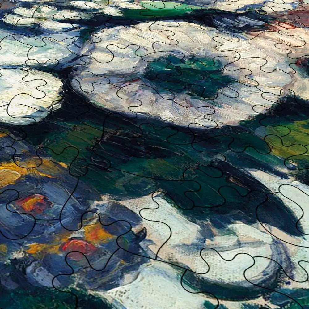 Flowers in a Rococo Vase Puzzle - PuzzlesPrint