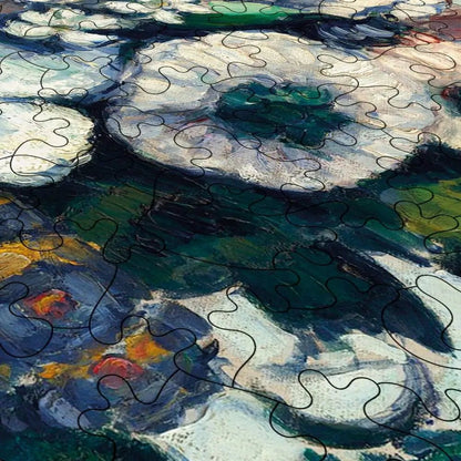 Flowers in a Rococo Vase Puzzle - PuzzlesPrint