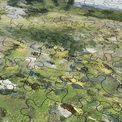 The River Oise near Pontoise Puzzle - PuzzlesPrint