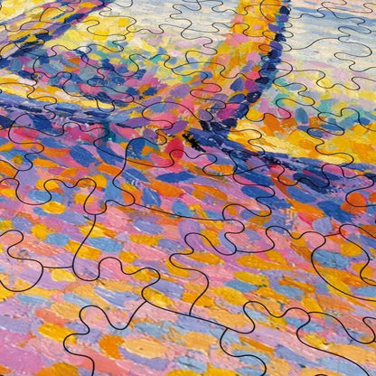 Pines Along the Shore Puzzle - PuzzlesPrint