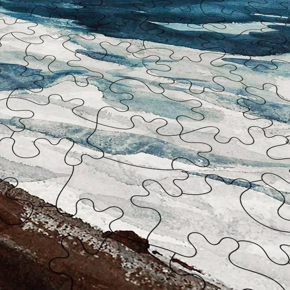 Prout’s Neck, Breakers Puzzle - PuzzlesPrint