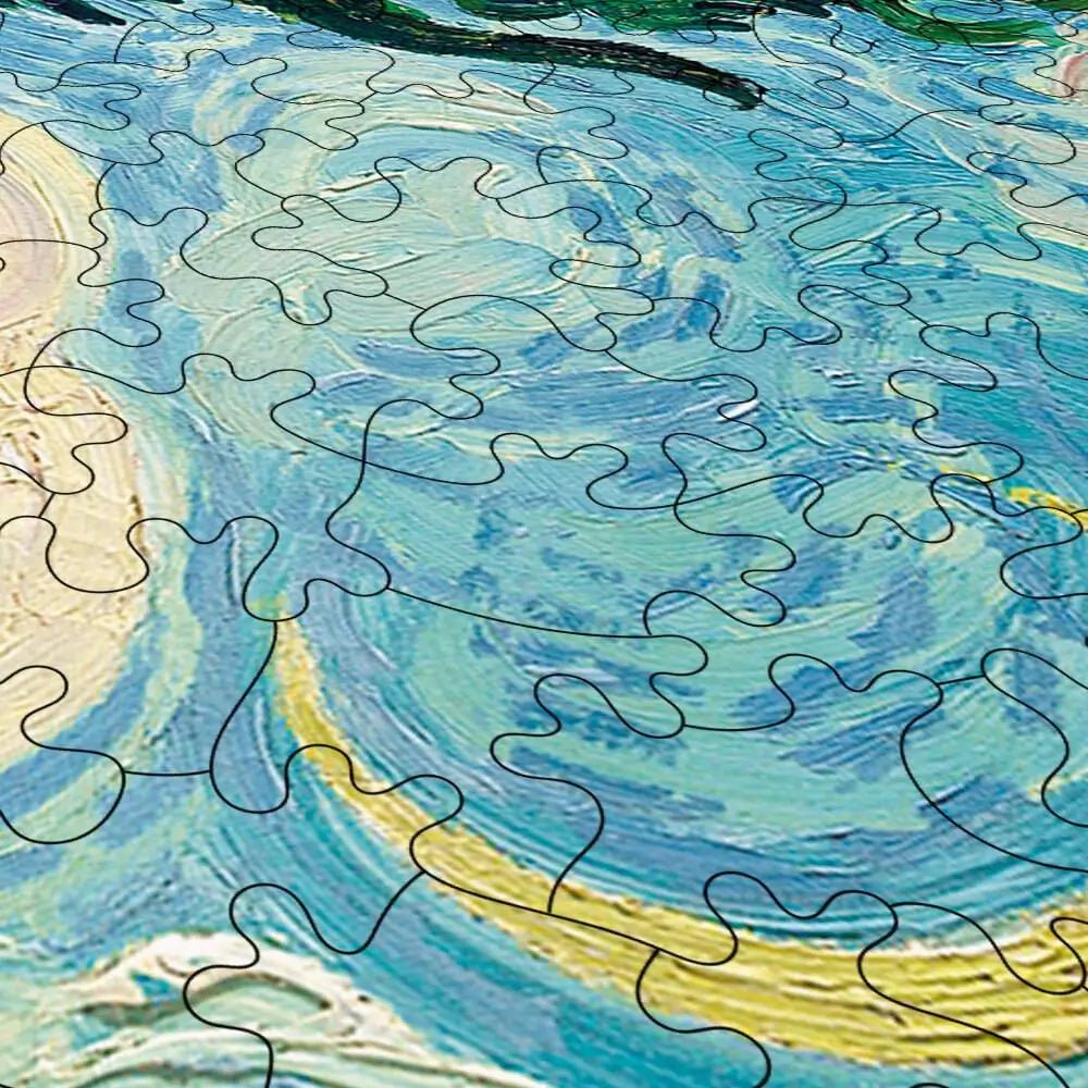 Cypresses Puzzle - PuzzlesPrint