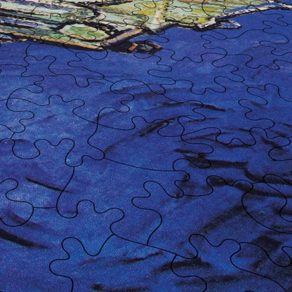 The Church at Auvers Puzzle - PuzzlesPrint