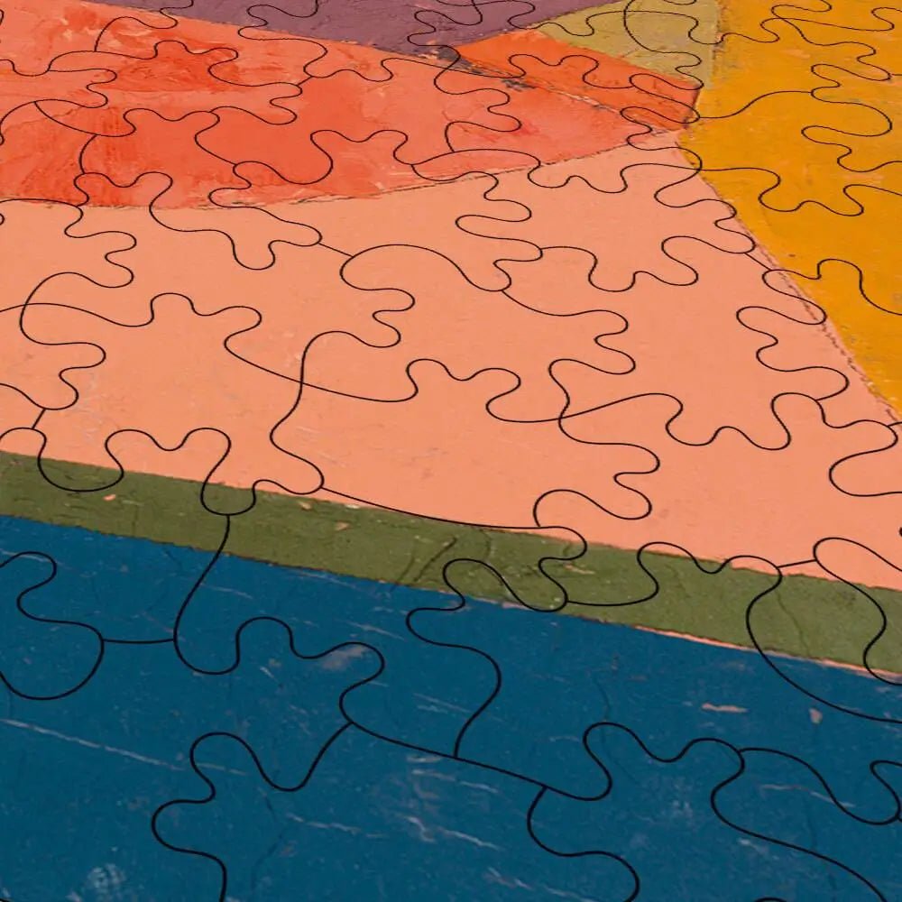 Joyful Mountain Landscape Puzzle - PuzzlesPrint