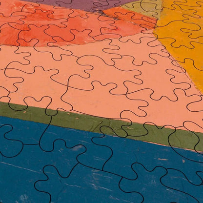 Joyful Mountain Landscape Puzzle - PuzzlesPrint