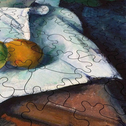 Still Life with Apples and a Pot of Primroses Puzzle - PuzzlesPrint