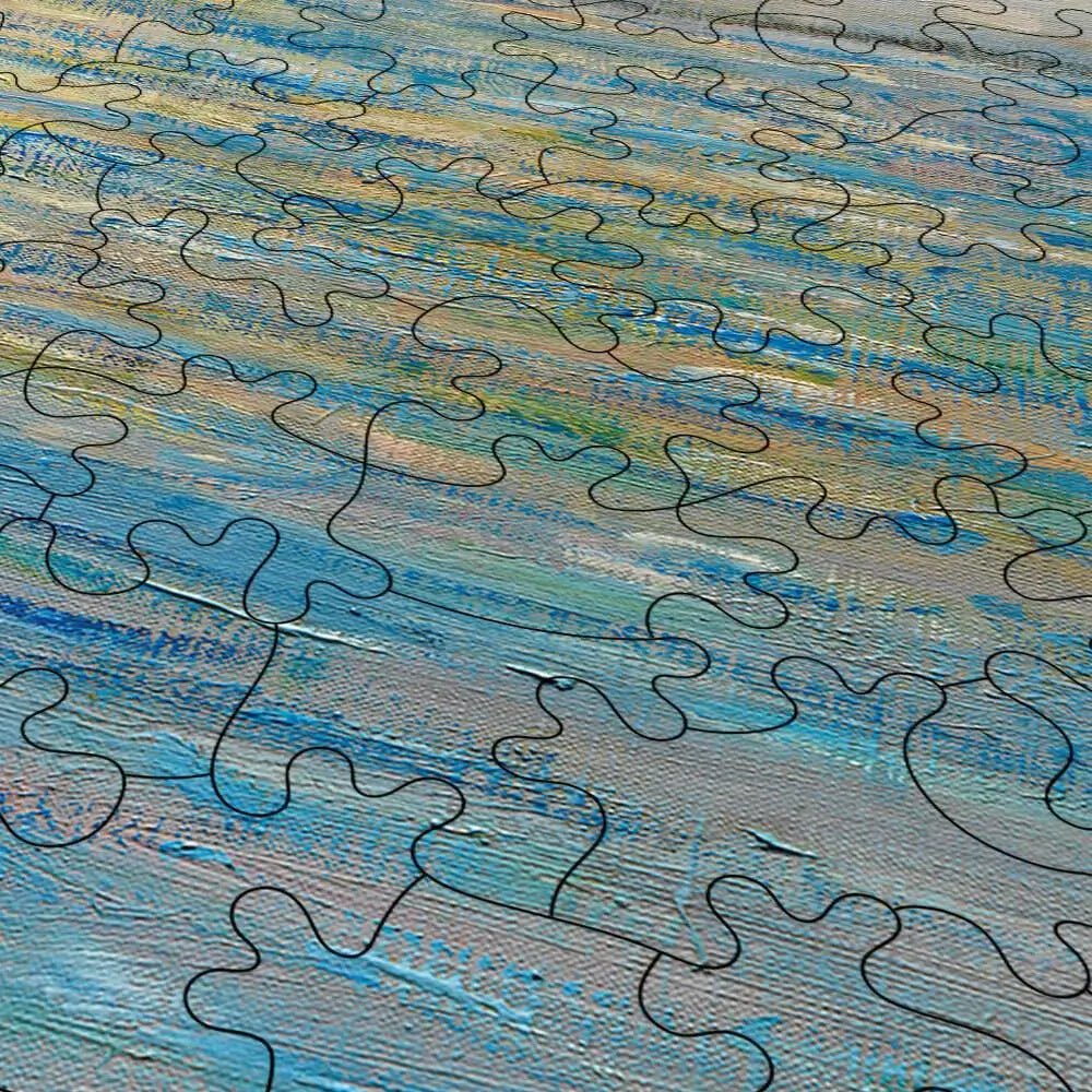 Low Tide at Pourville, near Dieppe Puzzle - PuzzlesPrint