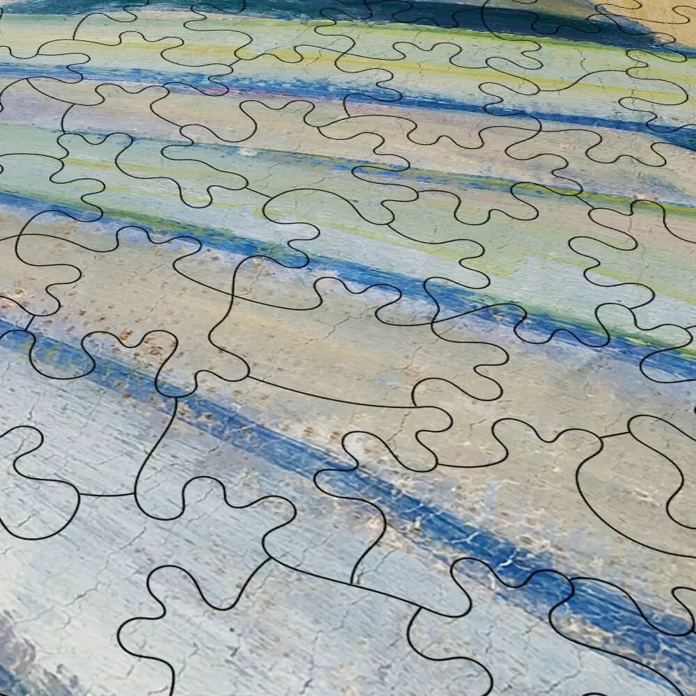 Fruit Dish on a Garden Chair Puzzle - PuzzlesPrint