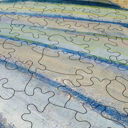 Fruit Dish on a Garden Chair Puzzle - PuzzlesPrint