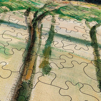 Village Square Puzzle - PuzzlesPrint