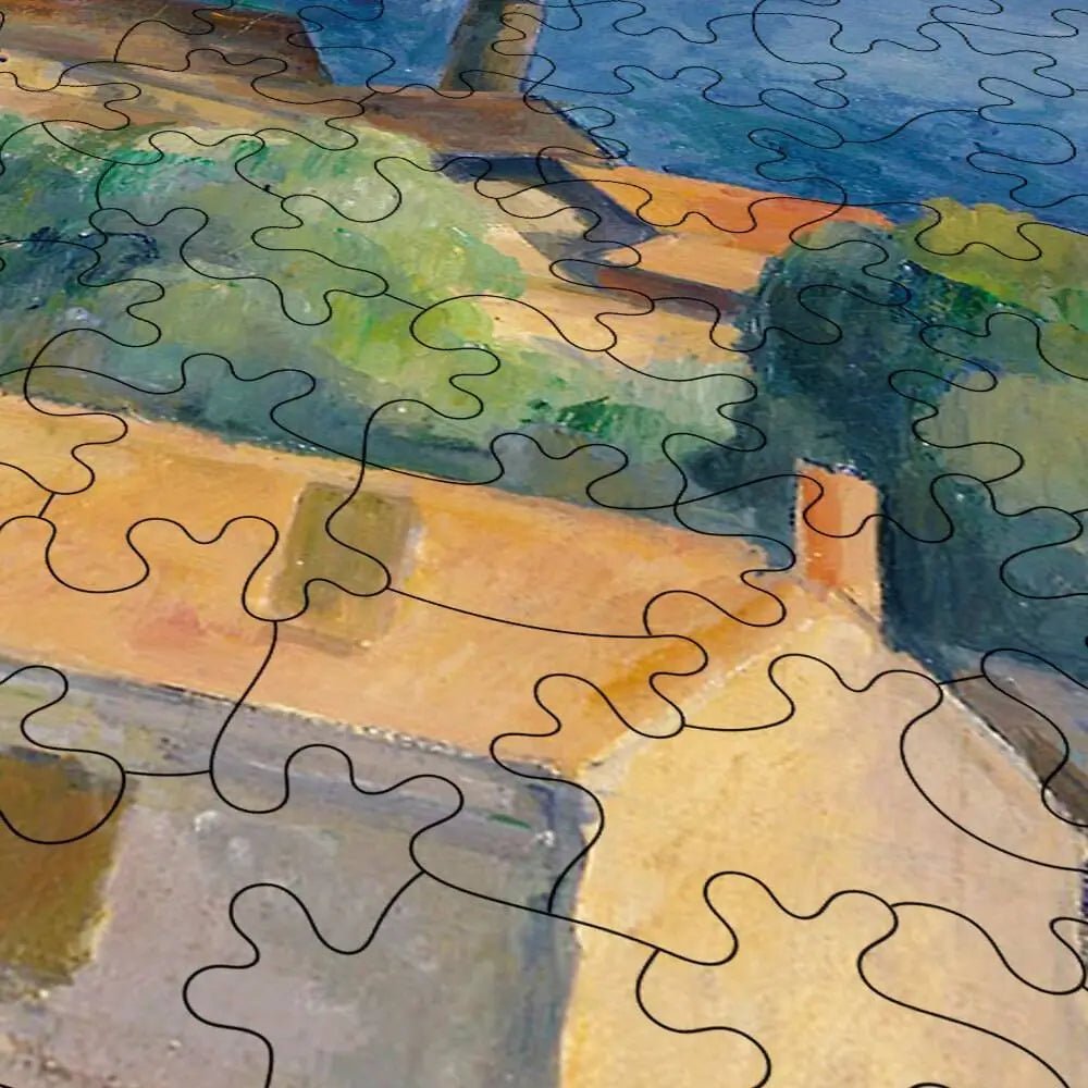 The Bay of Marseille, Seen from L’Estaque Puzzle - PuzzlesPrint