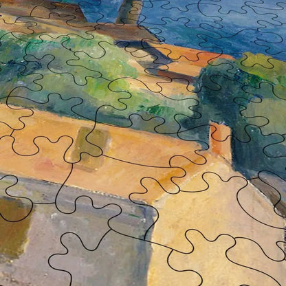 The Bay of Marseille, Seen from L’Estaque Puzzle - PuzzlesPrint